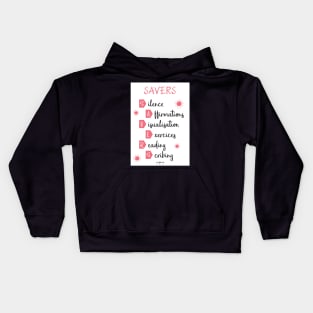 The Savers of Miracle Morning in memo Kids Hoodie